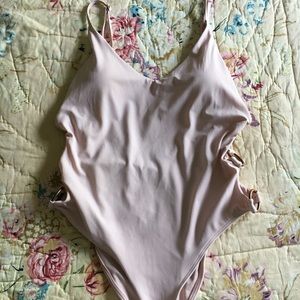 Blush one piece Aerie Swimwuit